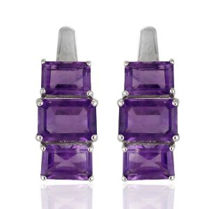 Amethyst earrings GWER83375-0