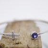 Tanzanite and White diamond bangle GWTZBR83164-894