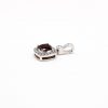 Red Garnet and cubic zirconia White gold pendant GWPG84066-1290