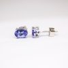 Tanzanite Sterling silver earrings GWTZE84368-1133