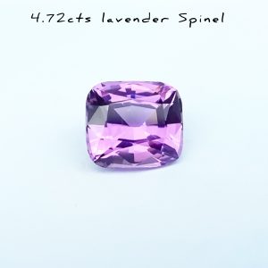 Lavender Cushion Spinel 4.72ct SSS0001-0