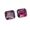 10_5 - GEMWORLD LTD Three faceted purple gemstones on a white background