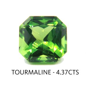 Crome Tourmaline 4.37cts Asher cut TO0017-0