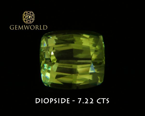 Diopside Tanzania 7.22 cts DIO0001-0
