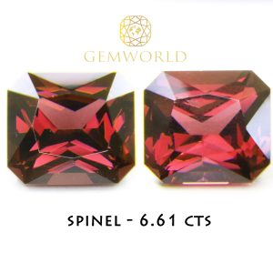 Spinel Pair Purple Red 6.61 cts SSS004-0