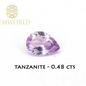 Lavender Color Fancy Tanzanite /Zosite 0.48 ct FTZ0004-0