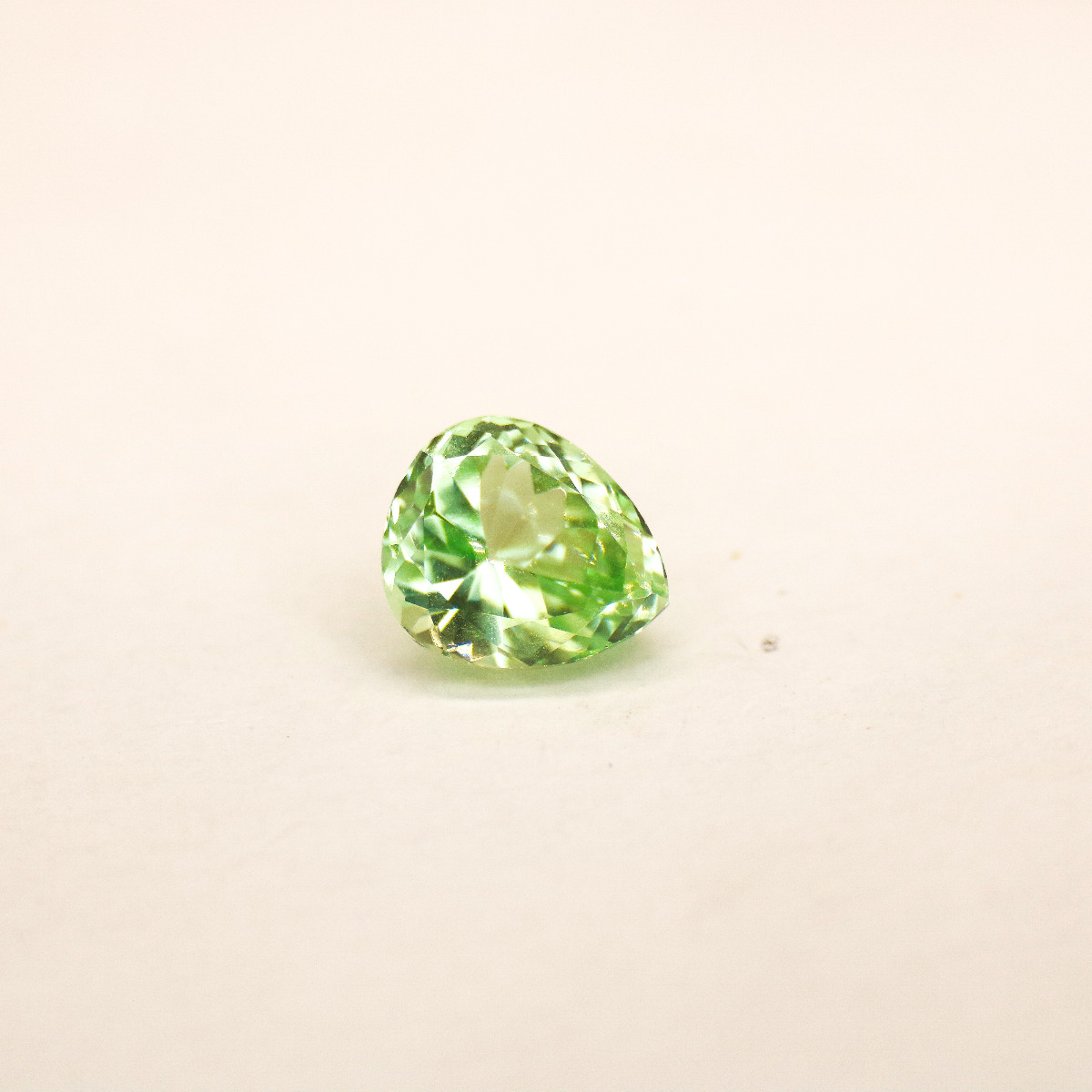 Mint Grossular Garnet Pear shape 1.69ct MGG0028 GEMWORLD LTD