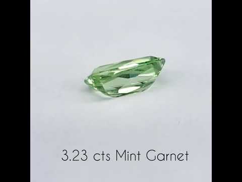 Mint Grossular Garnet 3.23 cts Enlongated Asher / Radiant Cut MGG0012-2008