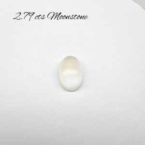Moonstone 2.79 Cts Oval cabochon with Blue sheen-0