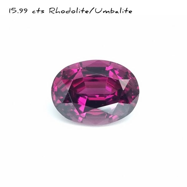 15.99 cts Umbalite Rhodolite oval PG0012-0