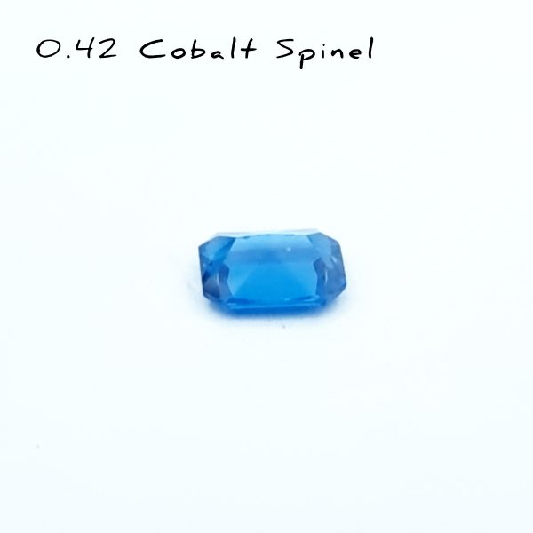 Cobalt Spinel 0.42 cts Radiant cut-2430