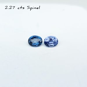 Reverse Pair Spinel 2.19 cts total weight fsin29/30 ovals-0