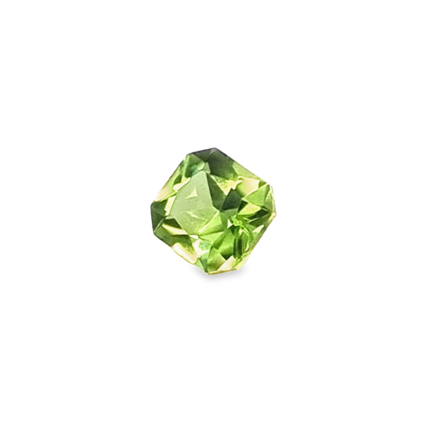 Pendente Collana In Peridoto Verde Naturale 2.2ct - Argento 925 - Senza Catena - Taglio Ovale - Regalo Donna