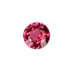 PSpin 118_1 - GEMWORLD LTD Close-up of a pink faceted gemstone (oval cut) with many reflective facets, shown partially in view.
