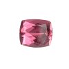 PSpin 59_1 - GEMWORLD LTD Close-up of a faceted pink gemstone with numerous angular facets reflecting light