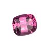PSpin 71_2 - GEMWORLD LTD Close-up of a pink faceted gemstone against a white background
