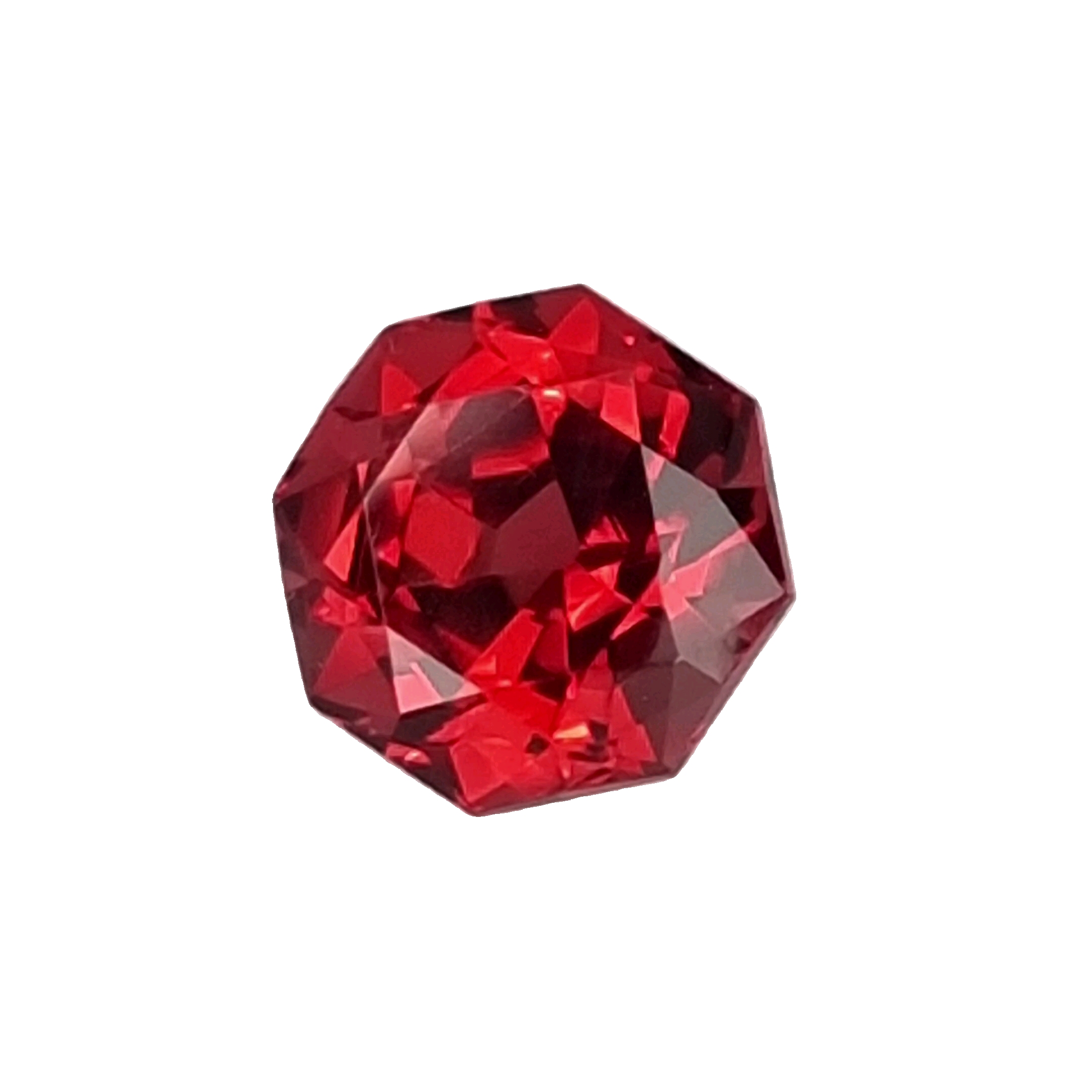 Octagon Color:red Red Spinel 2.75ct Octagon Pspin 79 - GEMWORLD LTD