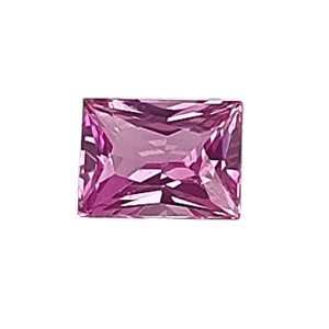 0.99ct Pink Sapphire Radiant modified Ref 168