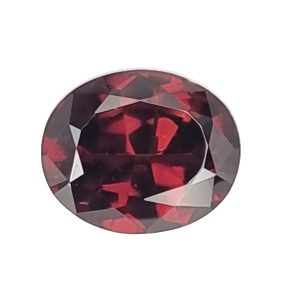 Red Zircon 6.86ct Oval Ref 45