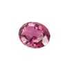 Tour 128_5 - GEMWORLD LTD Close-up of a pink faceted gemstone sphere against a white background