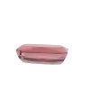 Tour 134_2 - GEMWORLD LTD Close-up of a faceted pink gemstone with multiple angular facets catching the light.