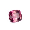 Tour 2_2 - GEMWORLD LTD Faceted pink ruby gemstone on a white background, oval shape and sparkling facets